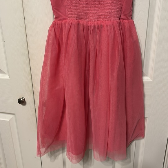 Mini Boden Appliqué Floral Tulle Dress - Picture 7 of 10